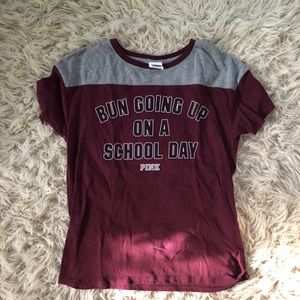 graphic tee shirt from vs pink